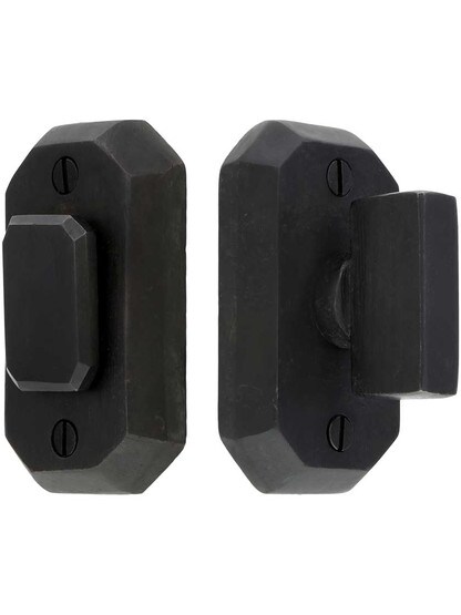 Solid Bronze Angular Bolt.